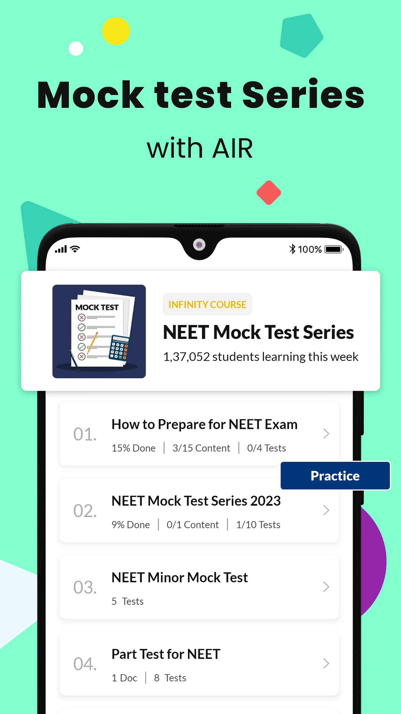 NEET Preparation 2026 | Indus Appstore | Screenshot