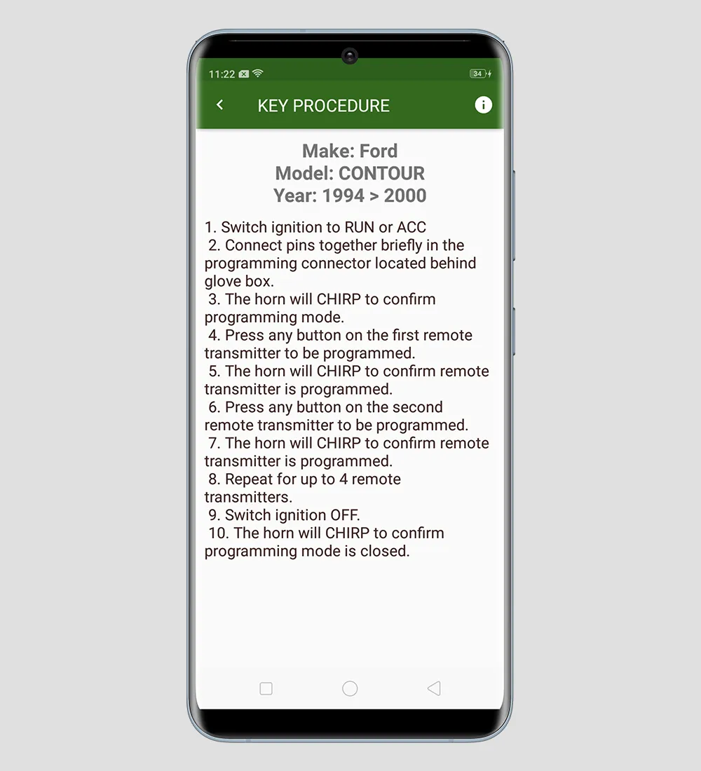 Key Program Guide Lite | Indus Appstore | Screenshot