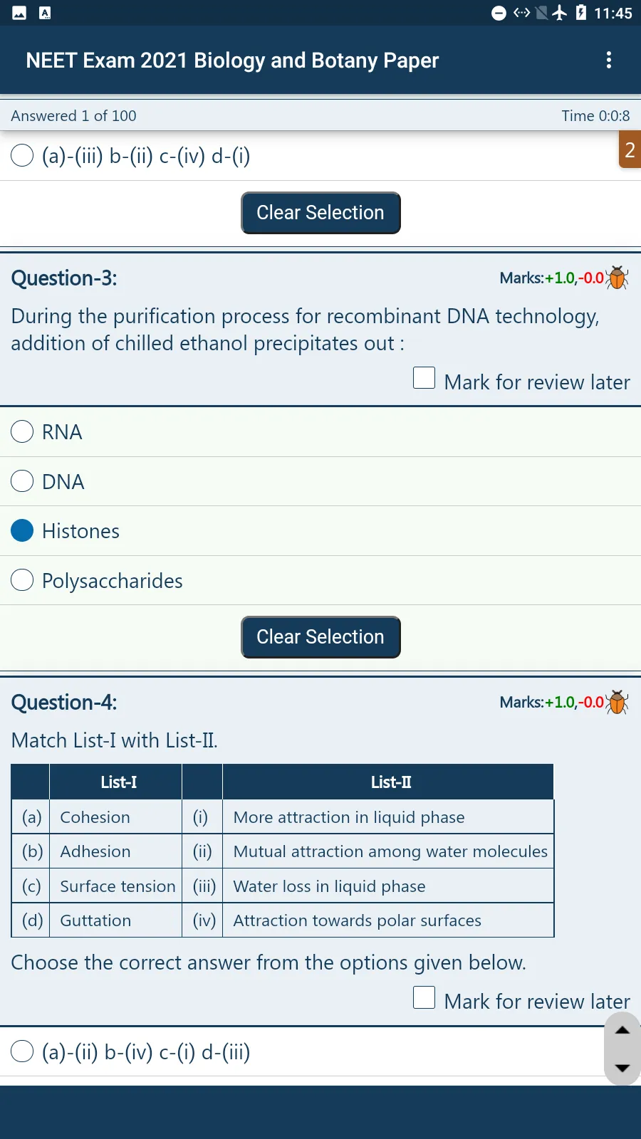 NEET Practice Papers | Indus Appstore | Screenshot