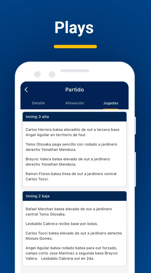 Baseball Venezuela | Indus Appstore | Screenshot