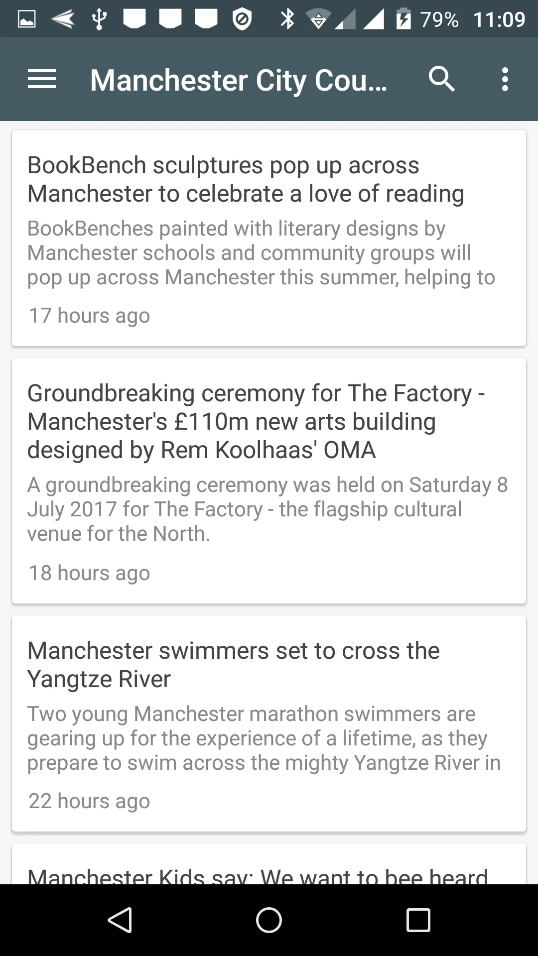 Manchester local news | Indus Appstore | Screenshot