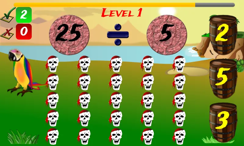 1st - 4th Grade Math Pirate | Indus Appstore | Screenshot