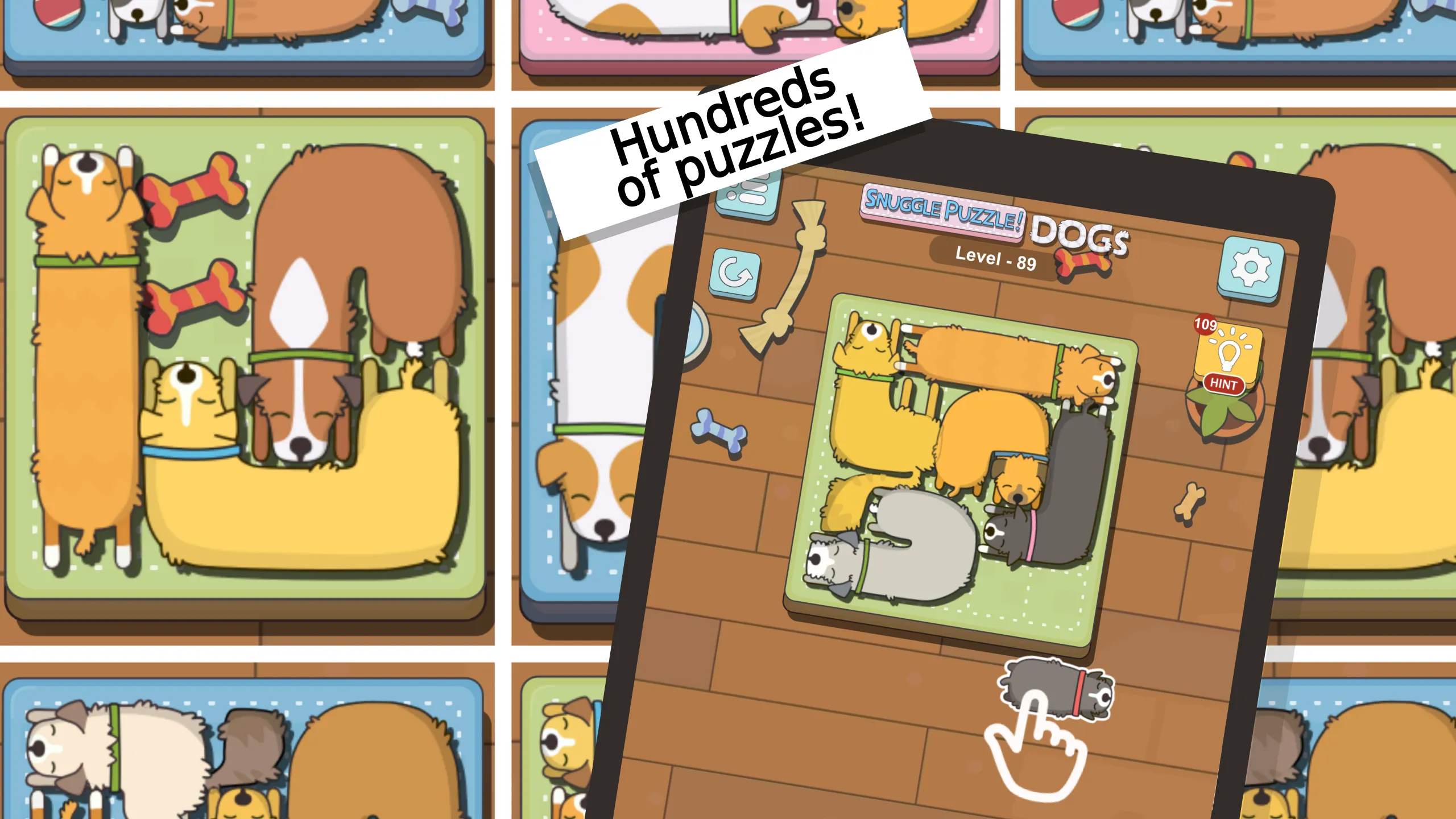 Snuggle Puzzle Dog Puzzles | Indus Appstore | Screenshot