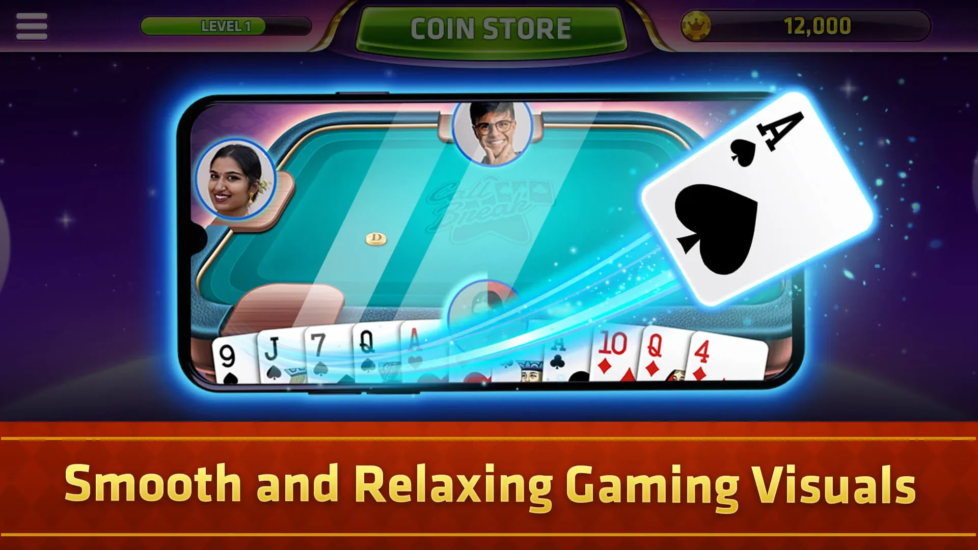 Callbreak: Classic Card Games | Indus Appstore | Screenshot