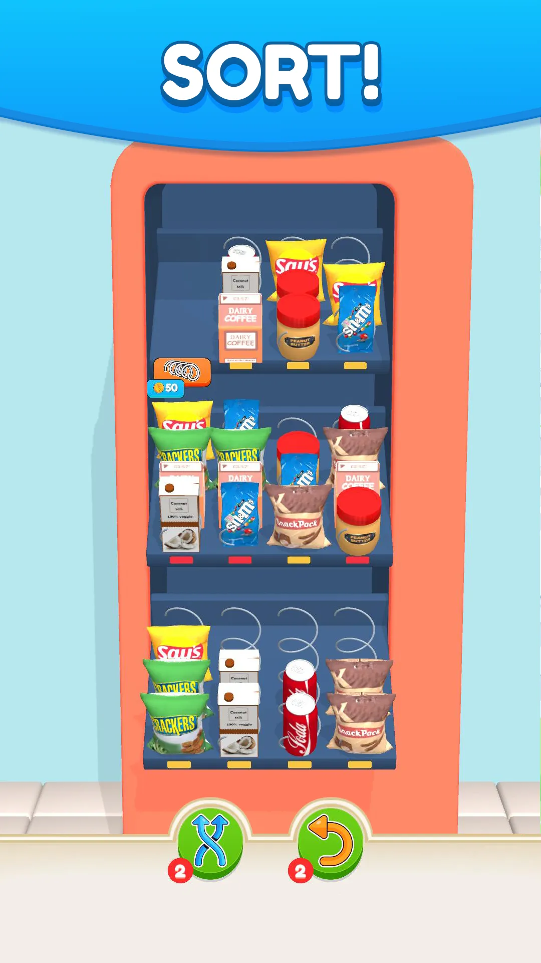 Vending Sort | Indus Appstore | Screenshot