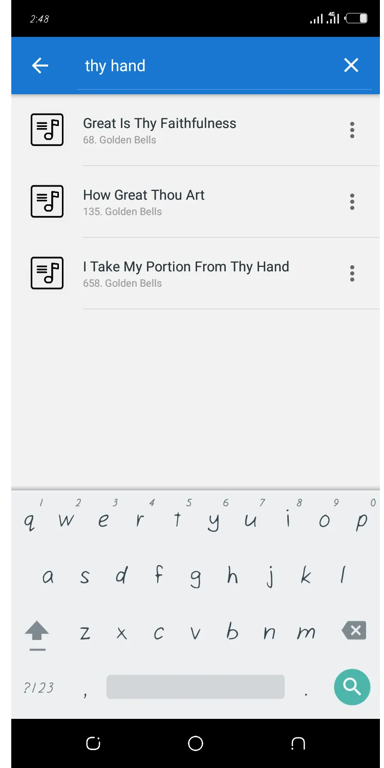 My Song Books | Indus Appstore | Screenshot