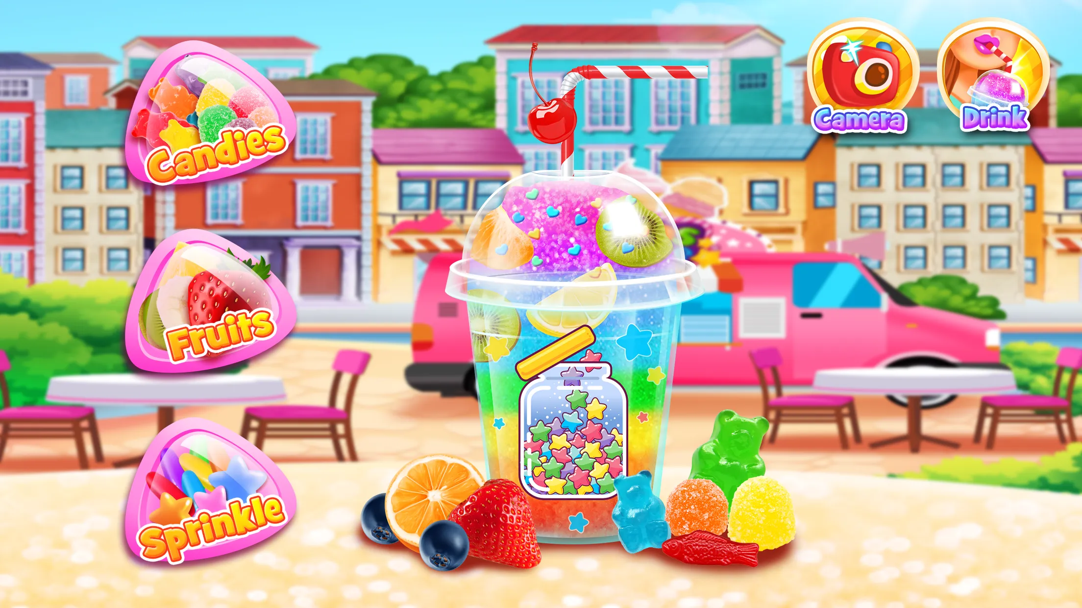 Rainbow Frozen Slushy Truck | Indus Appstore | Screenshot