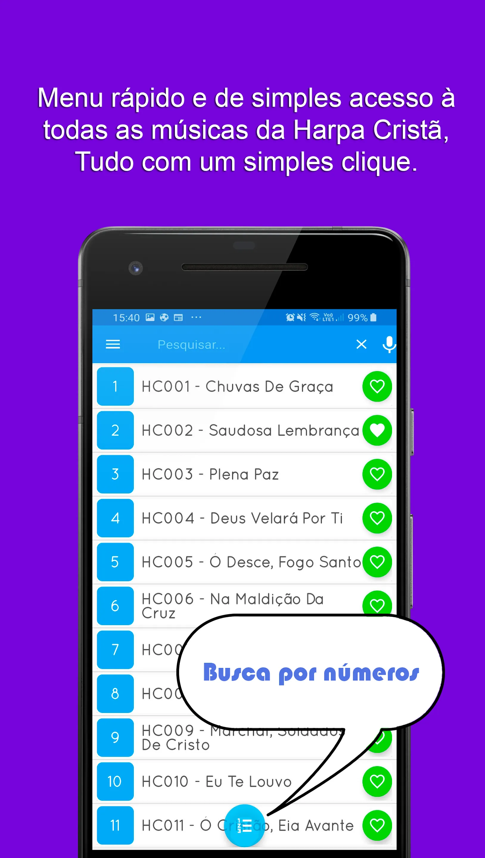 Harpa Cristã: Áudios e letras | Indus Appstore | Screenshot