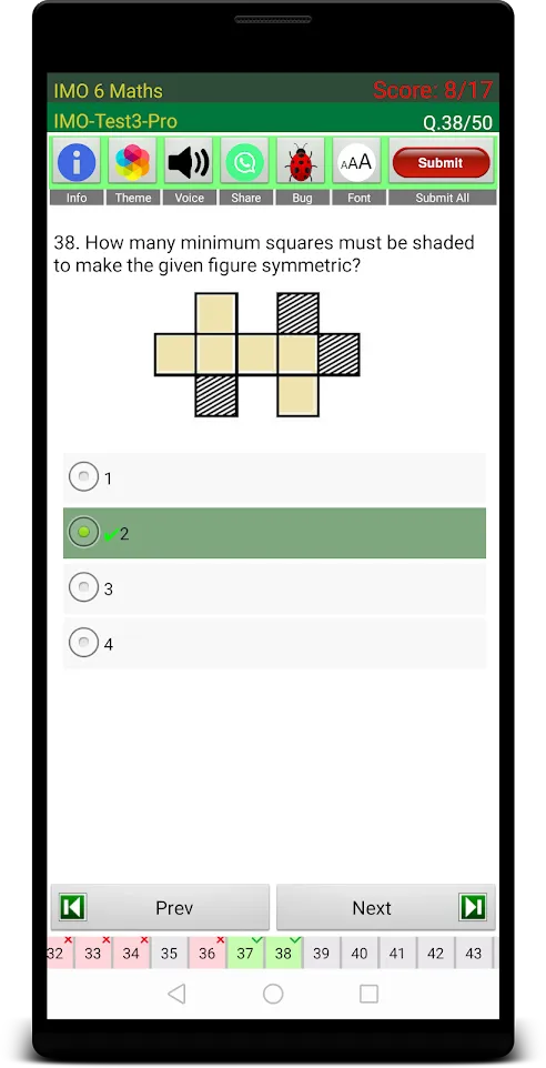 IMO 6 Maths Olympiad | Indus Appstore | Screenshot