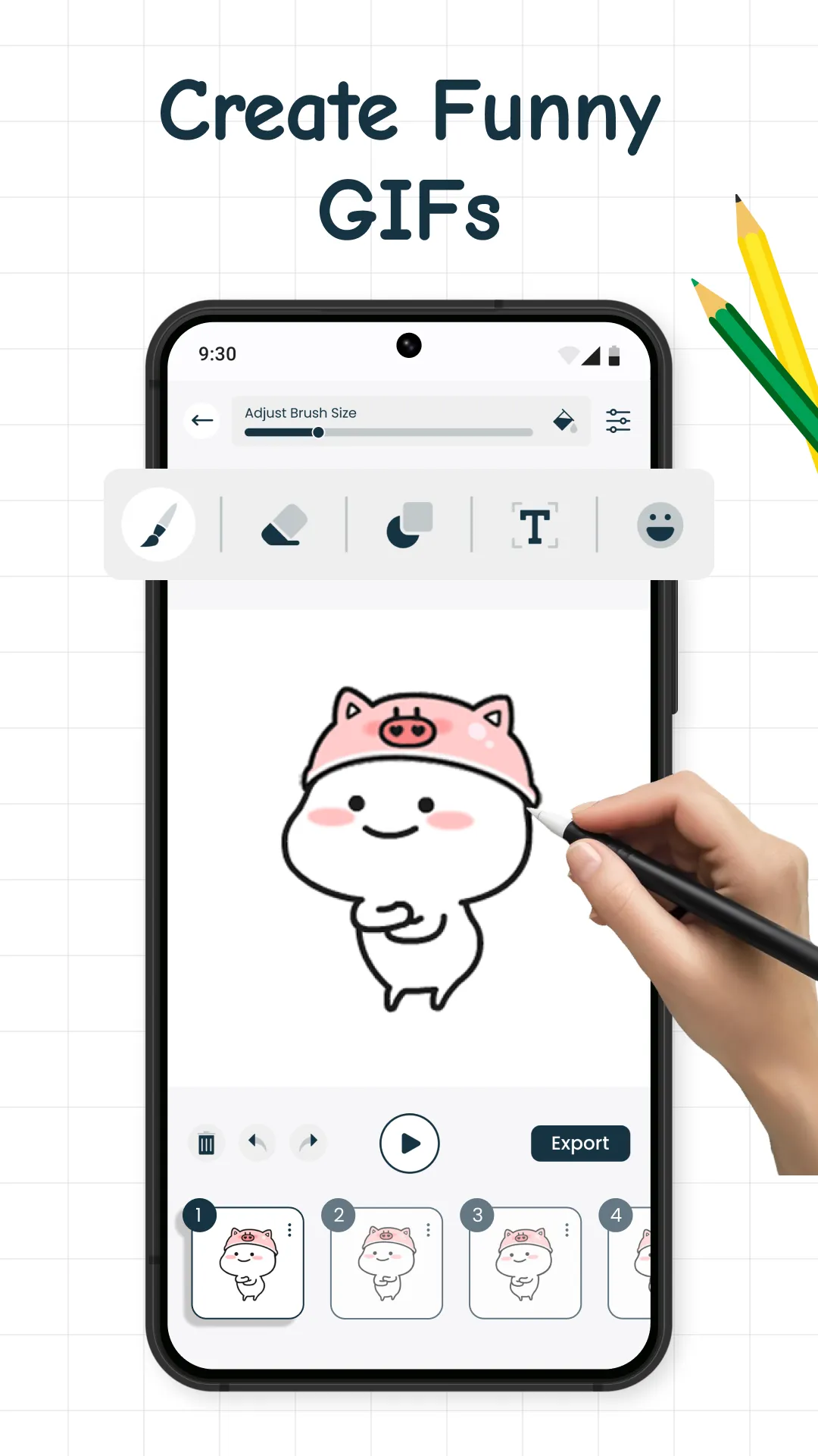 Flipbook: Draw Animation Maker | Indus Appstore | Screenshot