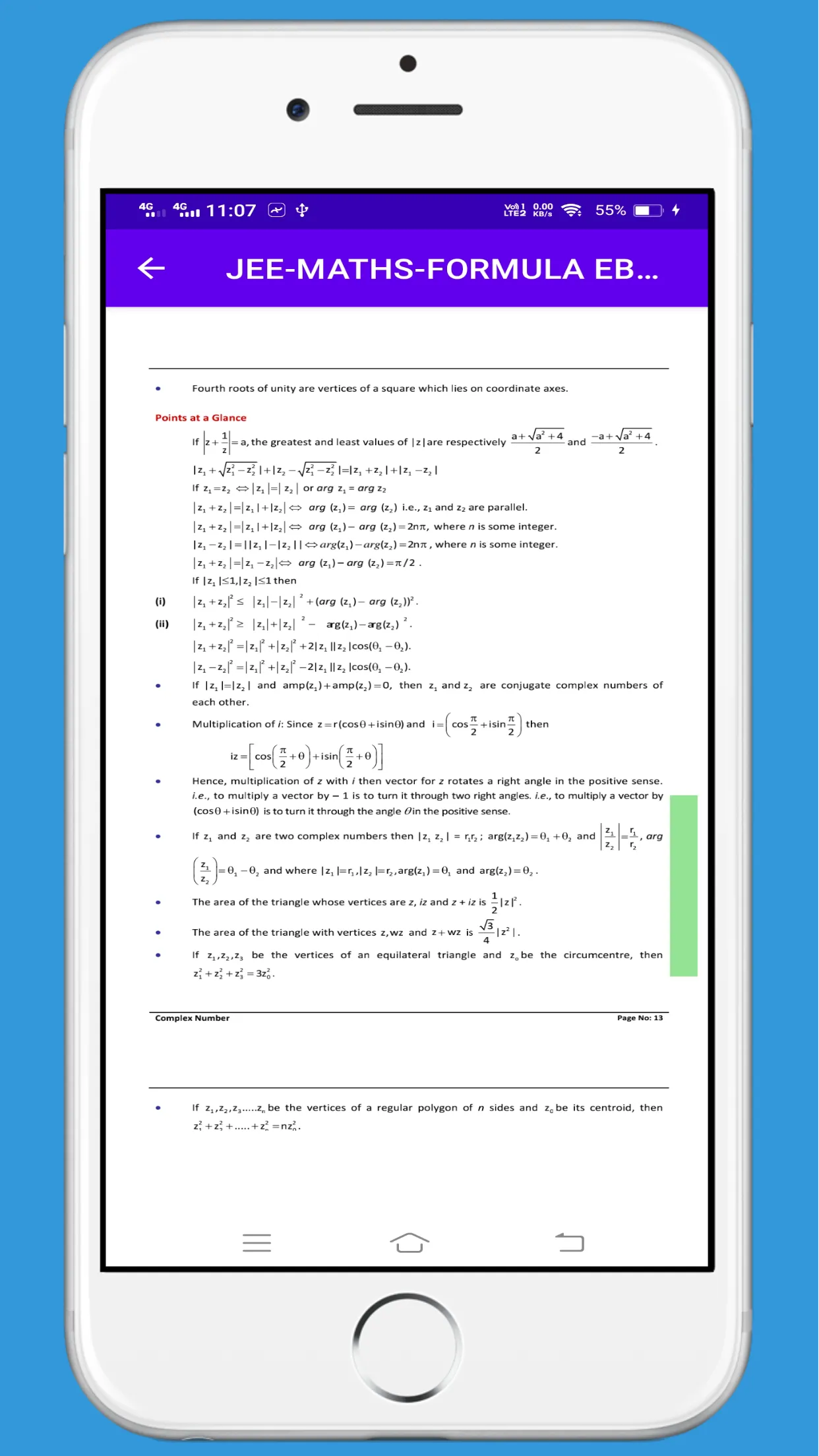 Maths Formula Ebook Vol-1 | Indus Appstore | Screenshot