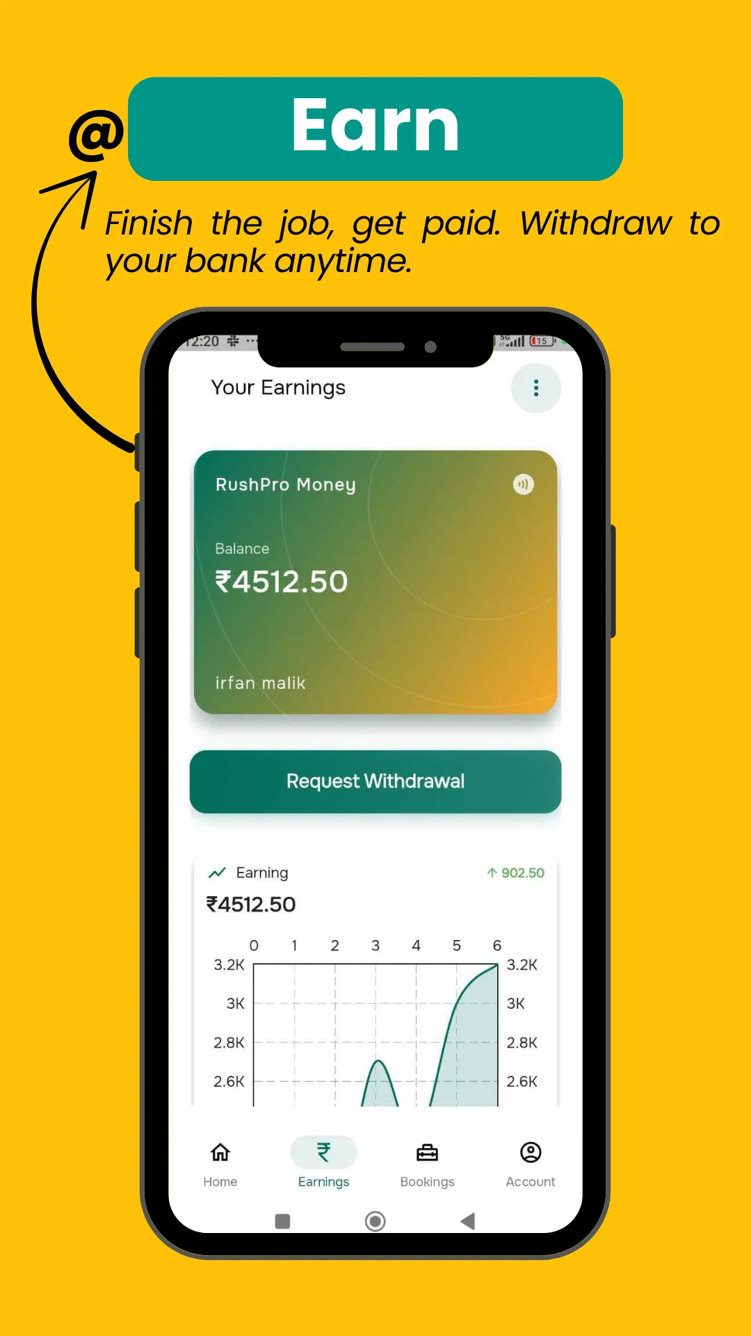 RushPro by HelpRush | Indus Appstore | Screenshot