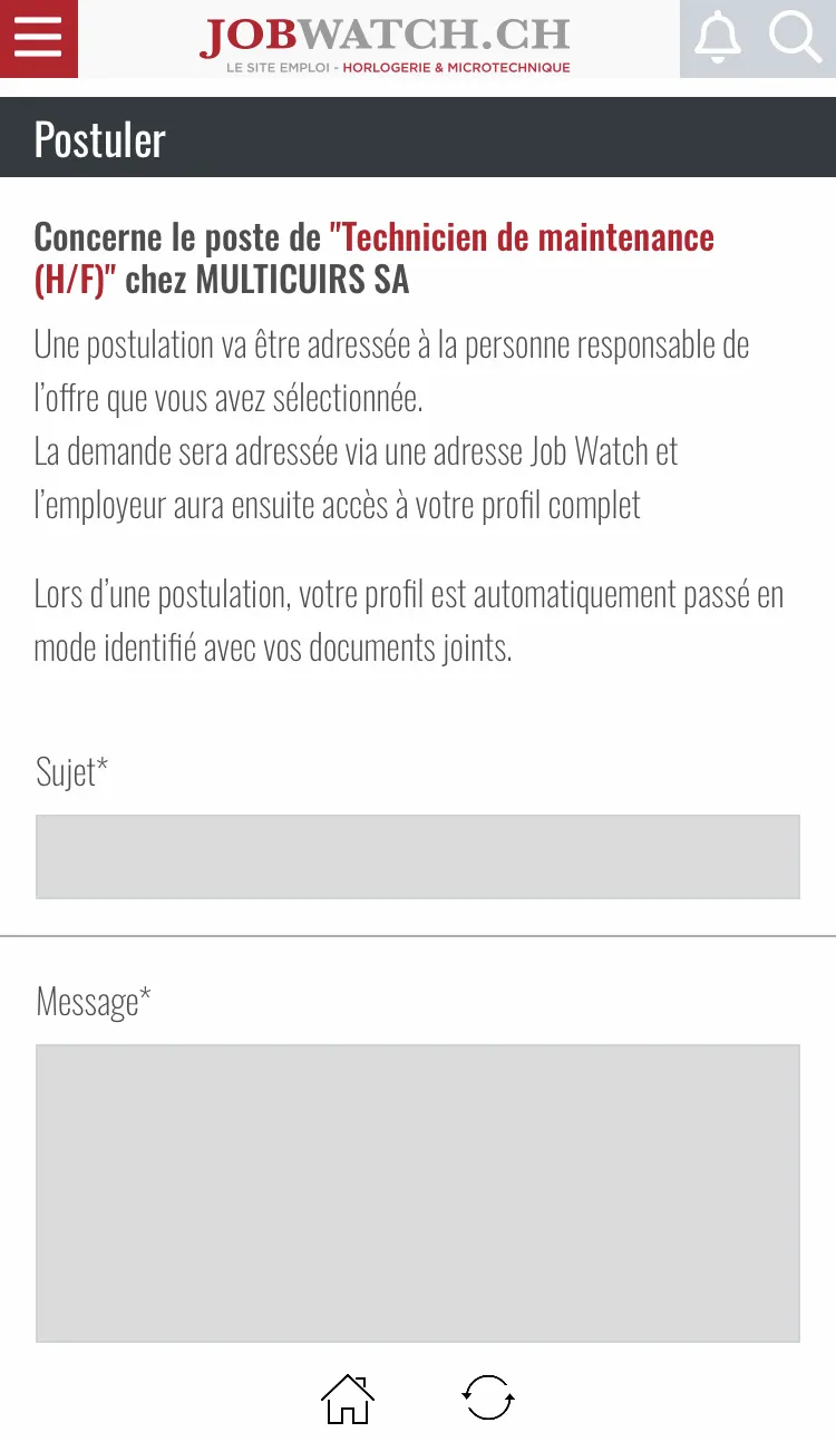 Job Watch - Mon job de rêve ! | Indus Appstore | Screenshot