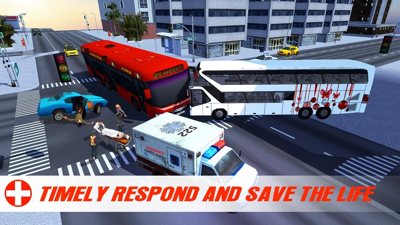 Ambulance Driving Game: Rescue | Indus Appstore | Screenshot