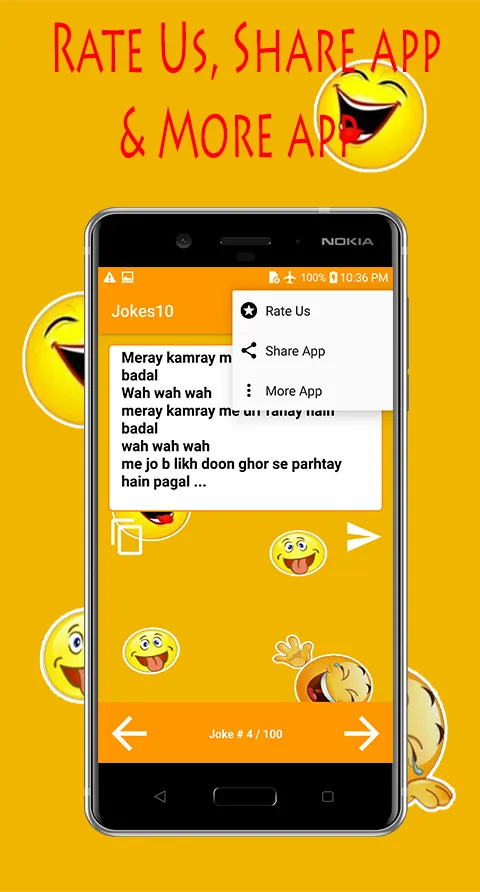 Funny Jokes, Latifa App | Indus Appstore | Screenshot