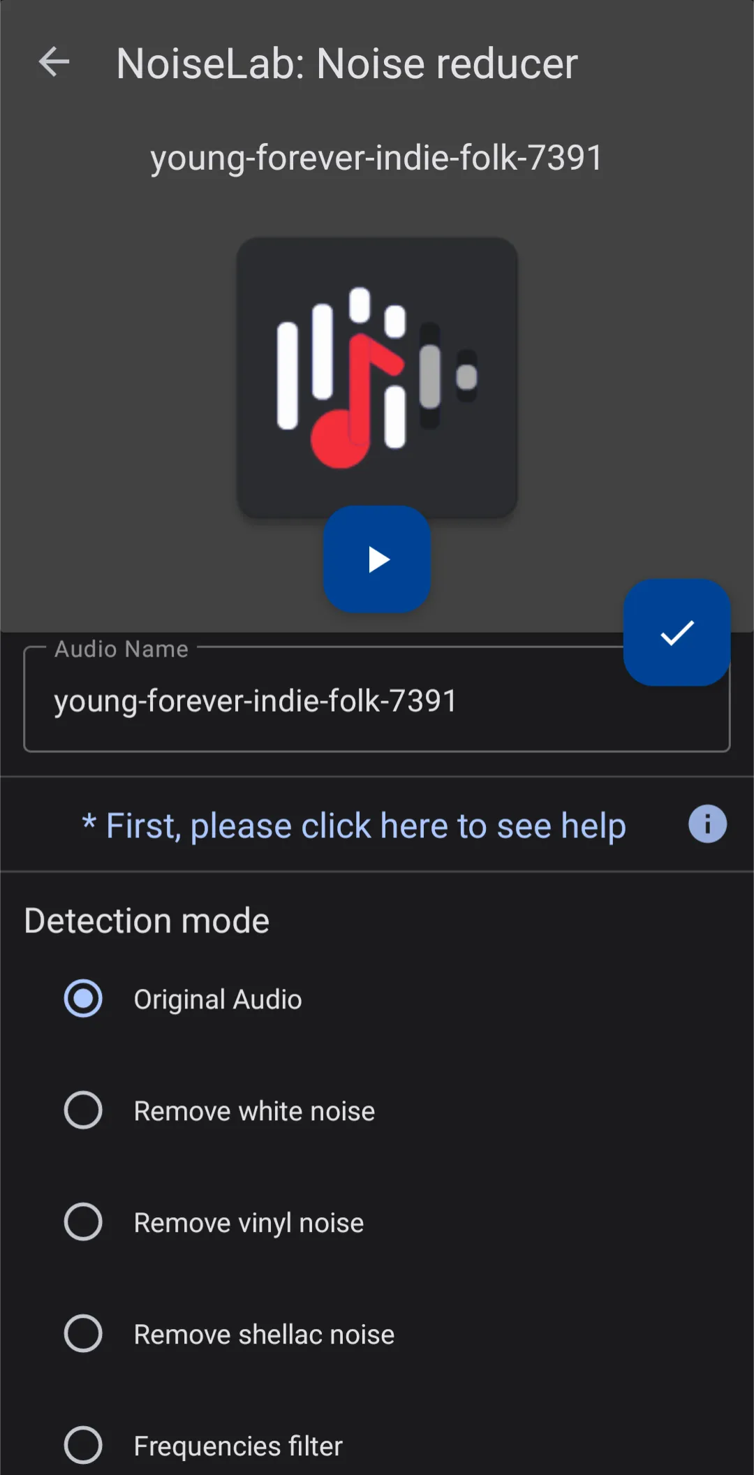 NoiseLab - Audio Noise Reducer | Indus Appstore | Screenshot