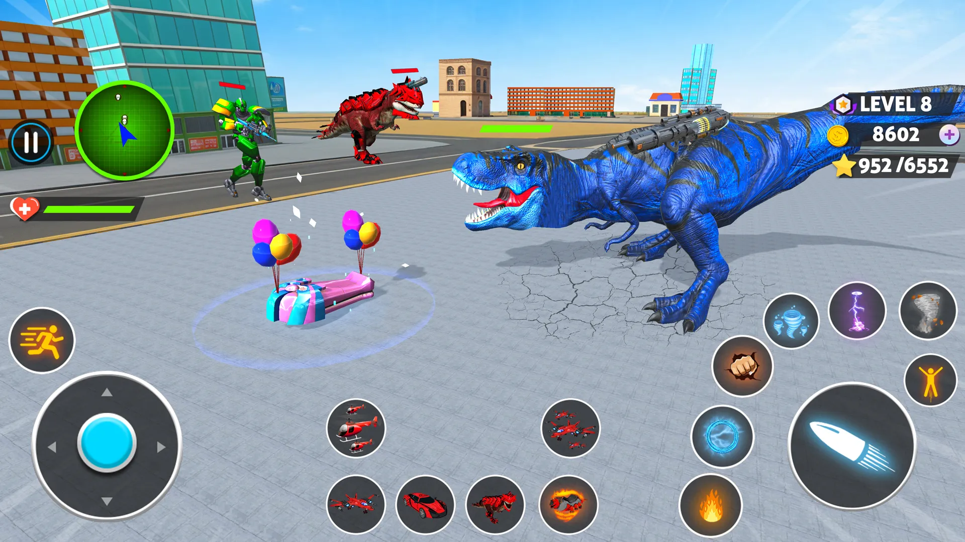 Dino Transform Robot Games | Indus Appstore | Screenshot