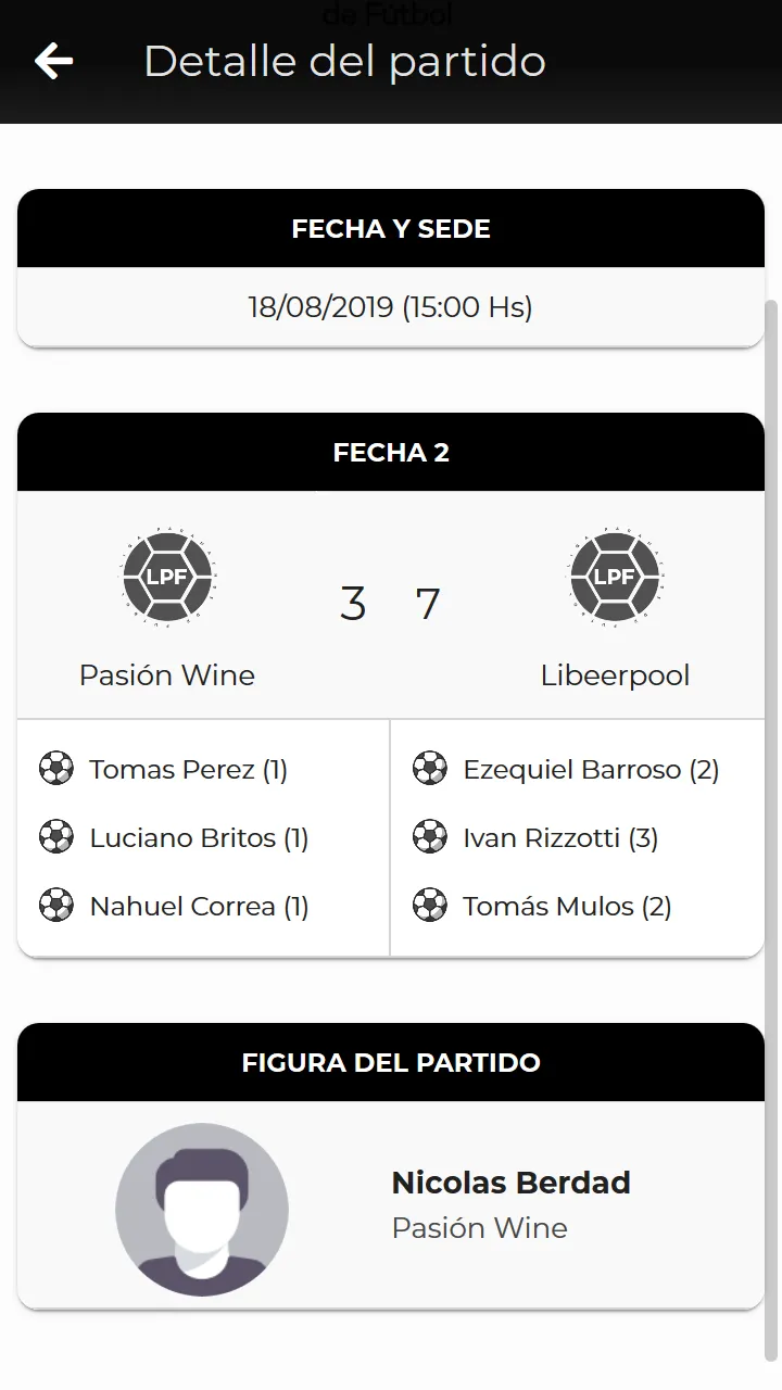 Liga Paranaense de Futbol | Indus Appstore | Screenshot