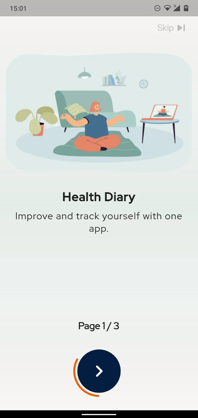 Health Diary for Woman | Indus Appstore | Screenshot