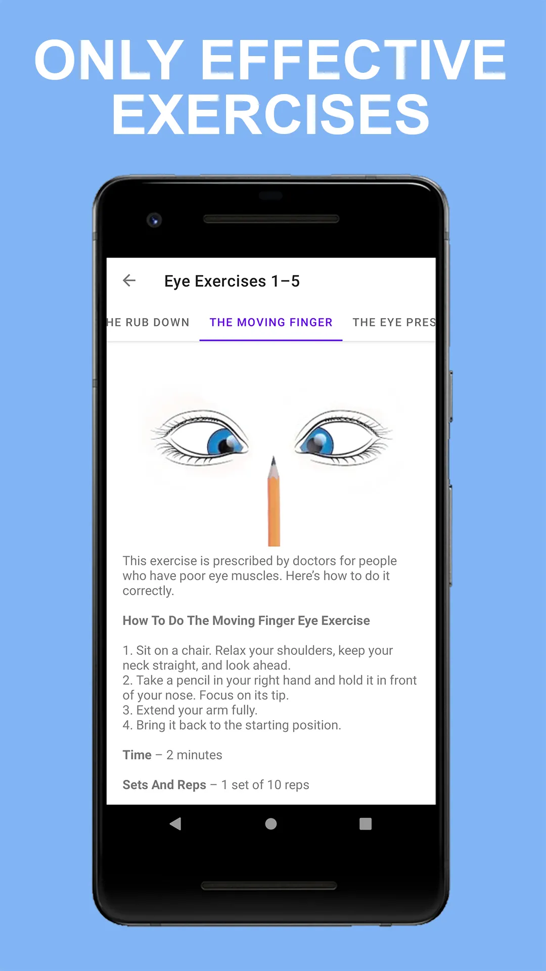 Eye Exercise: Improve Eyesight | Indus Appstore | Screenshot