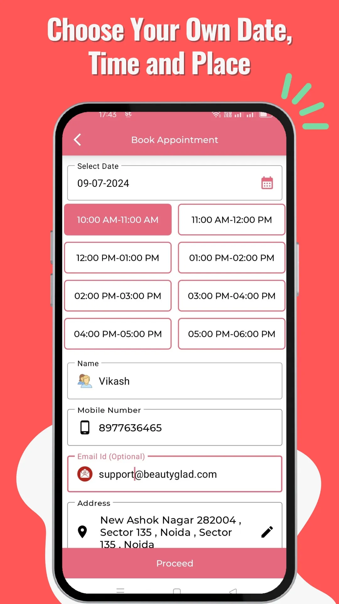 BeautyGlad - Salon at Home | Indus Appstore | Screenshot