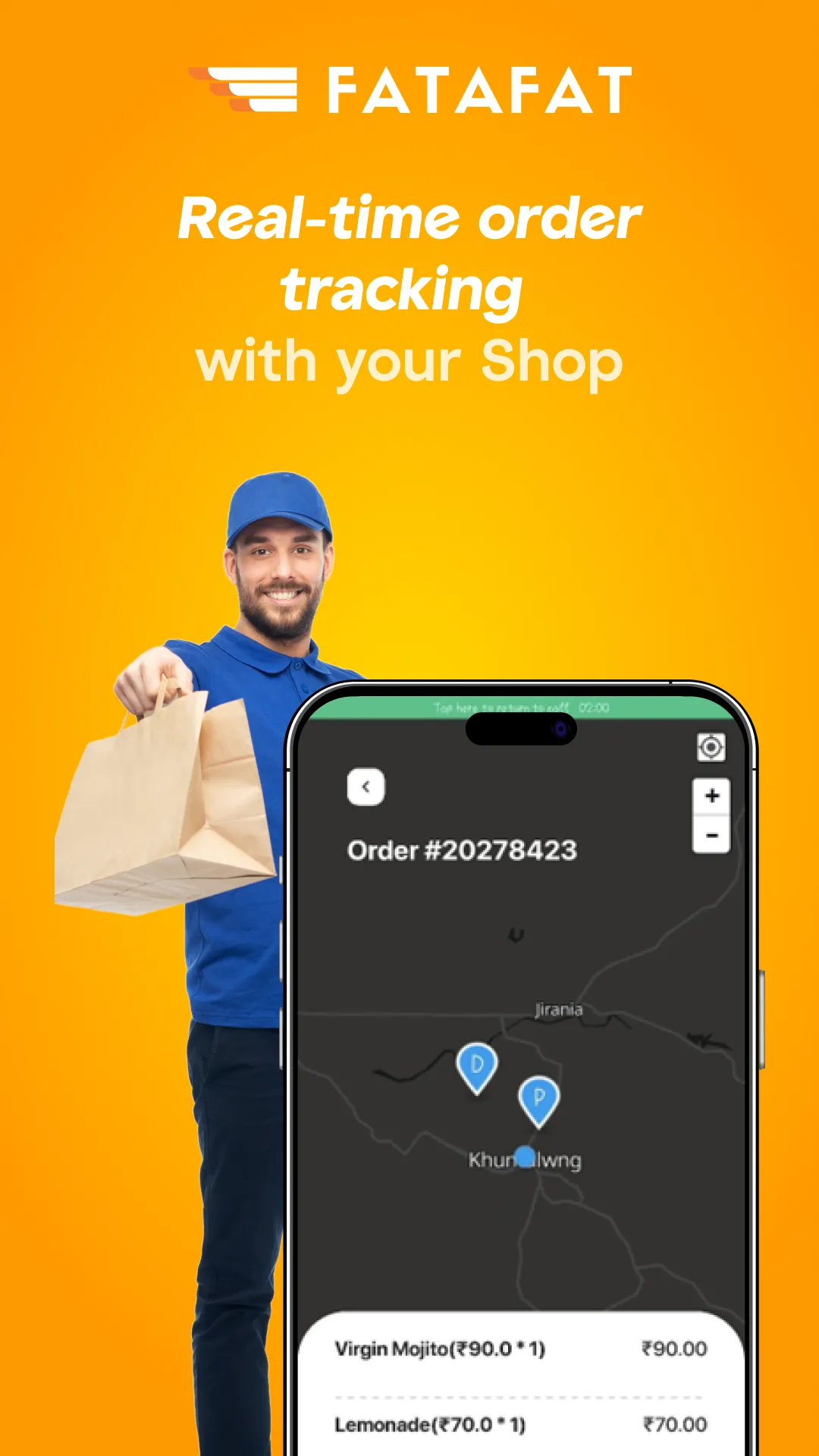 FATAFAT: Local Delivery Online | Indus Appstore | Screenshot