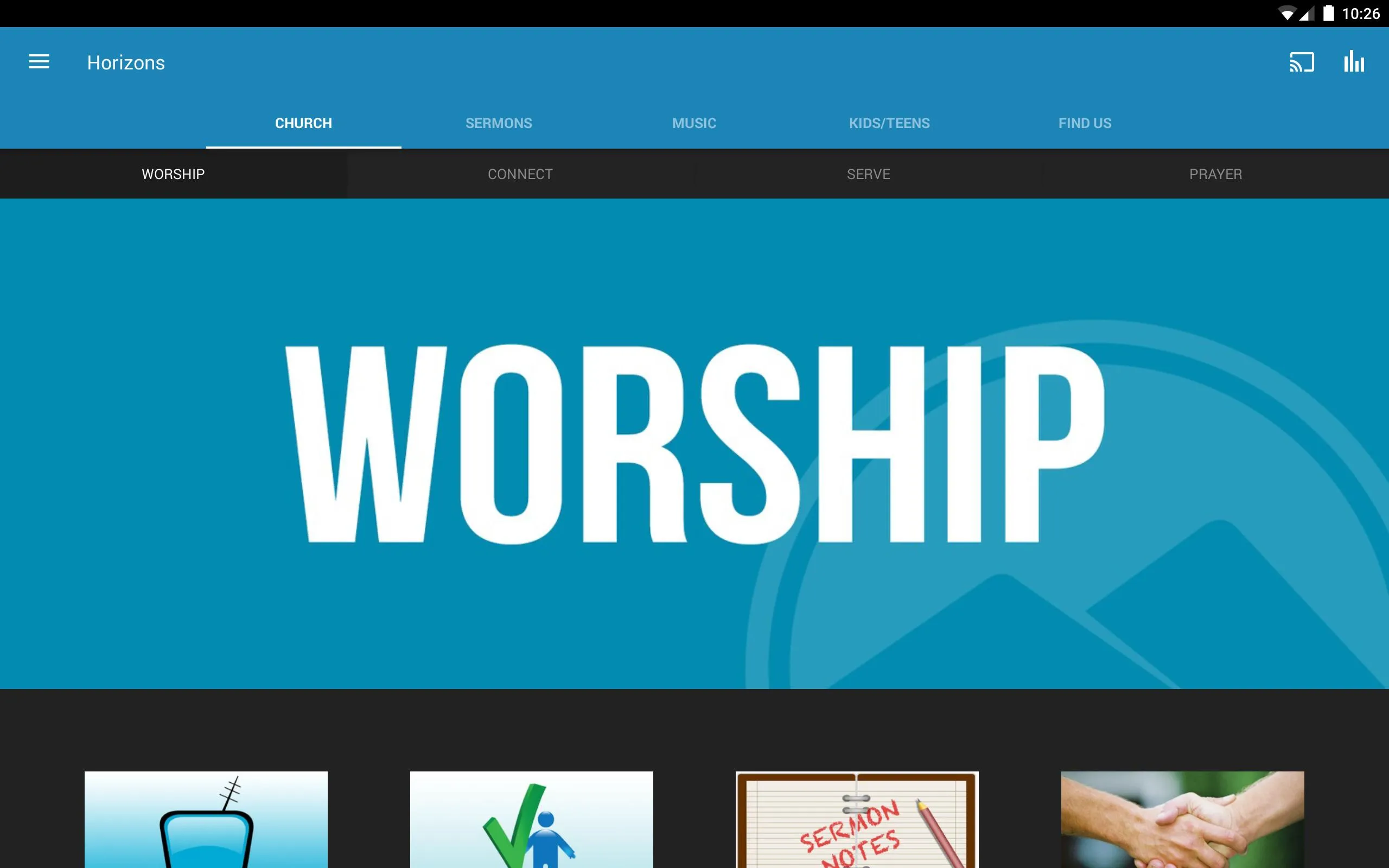 Horizons Church | Indus Appstore | Screenshot