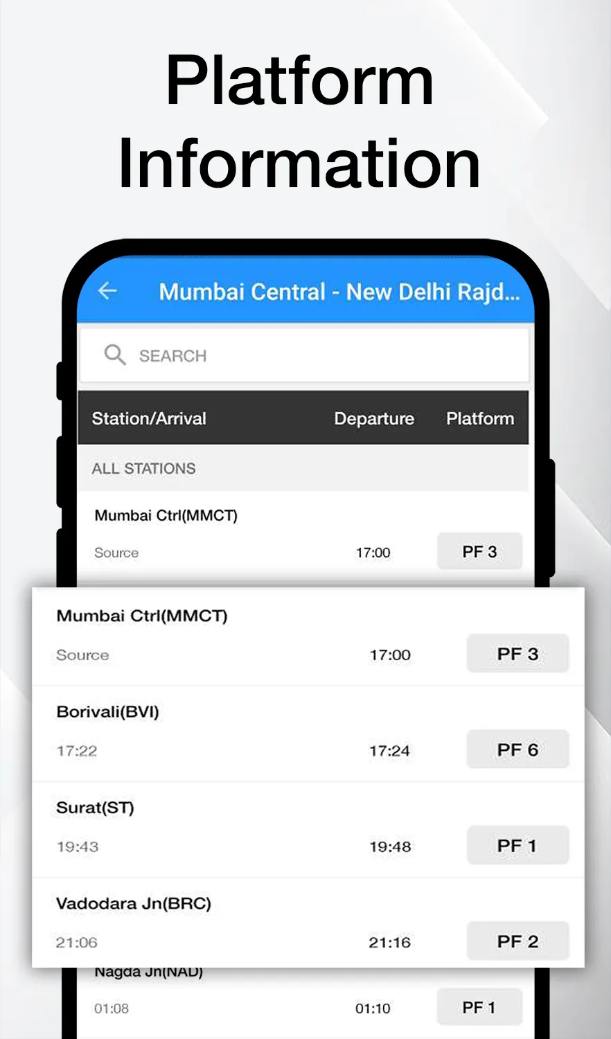 Indian Railway Timetable Live | Indus Appstore | Screenshot