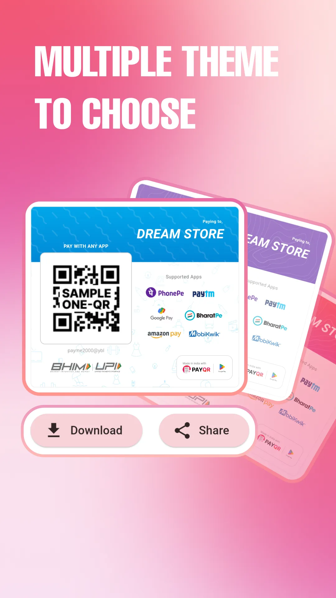 PayQR - UPI QR generator | Indus Appstore | Screenshot