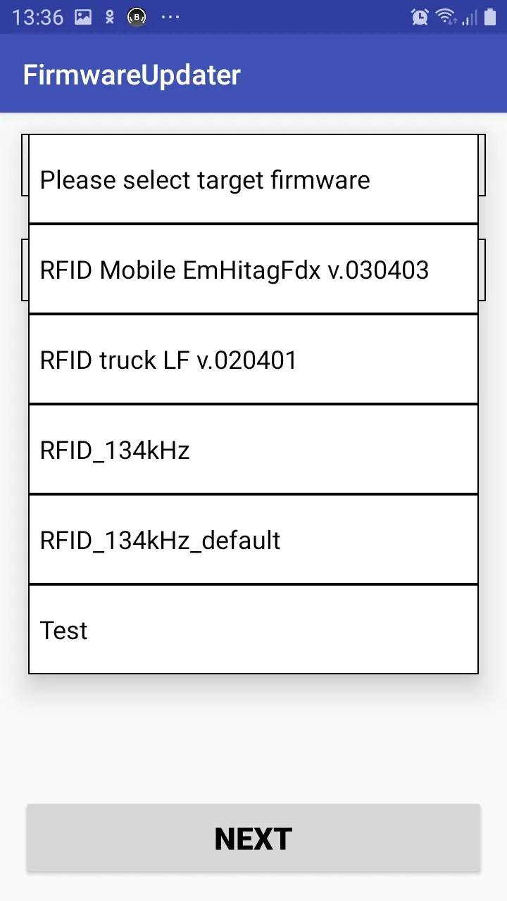 Firmware updater | Indus Appstore | Screenshot