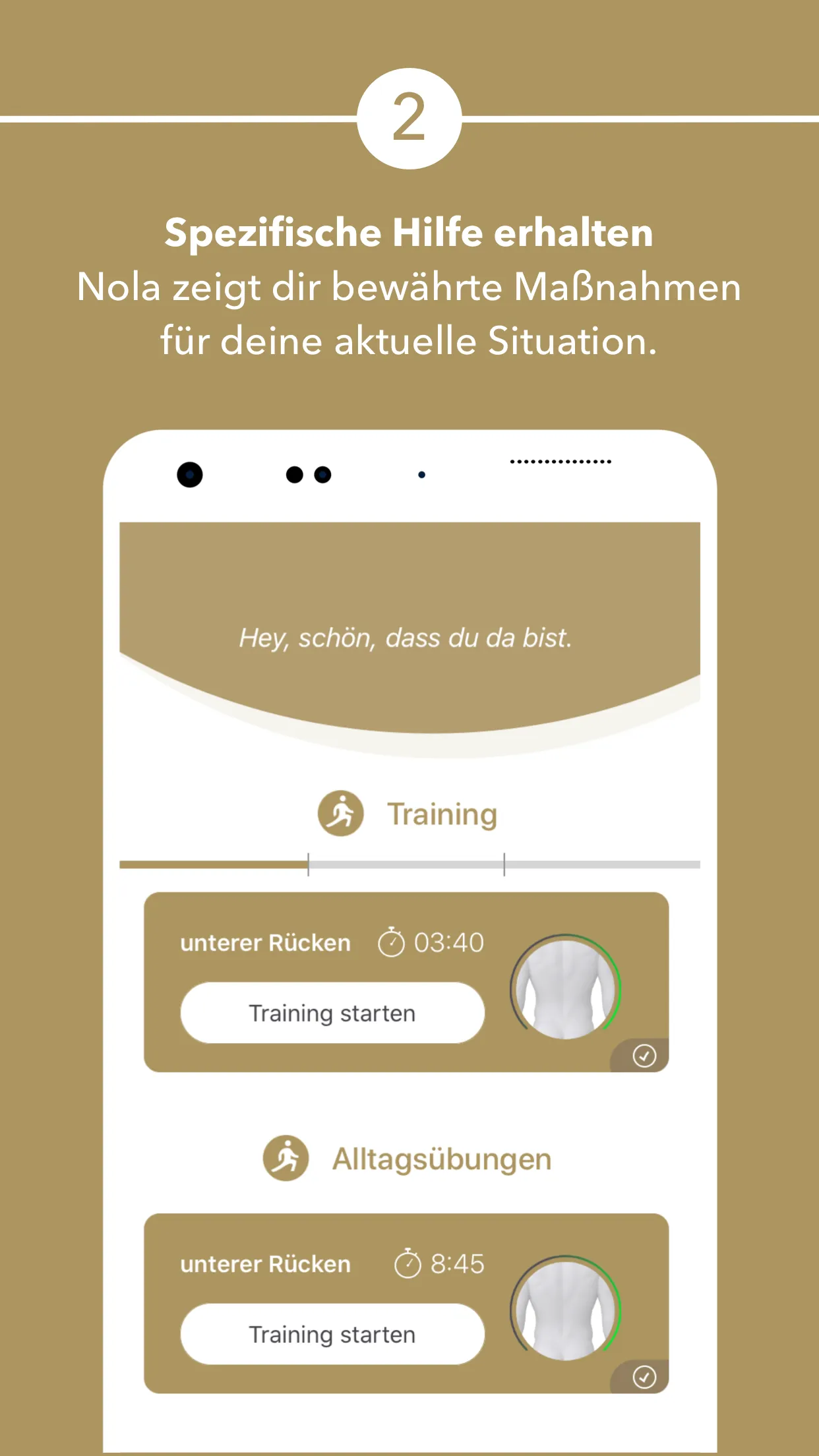 Nola - App gegen Schmerzen | Indus Appstore | Screenshot