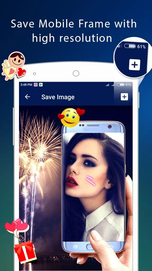 Mobile Photo Frame | Indus Appstore | Screenshot