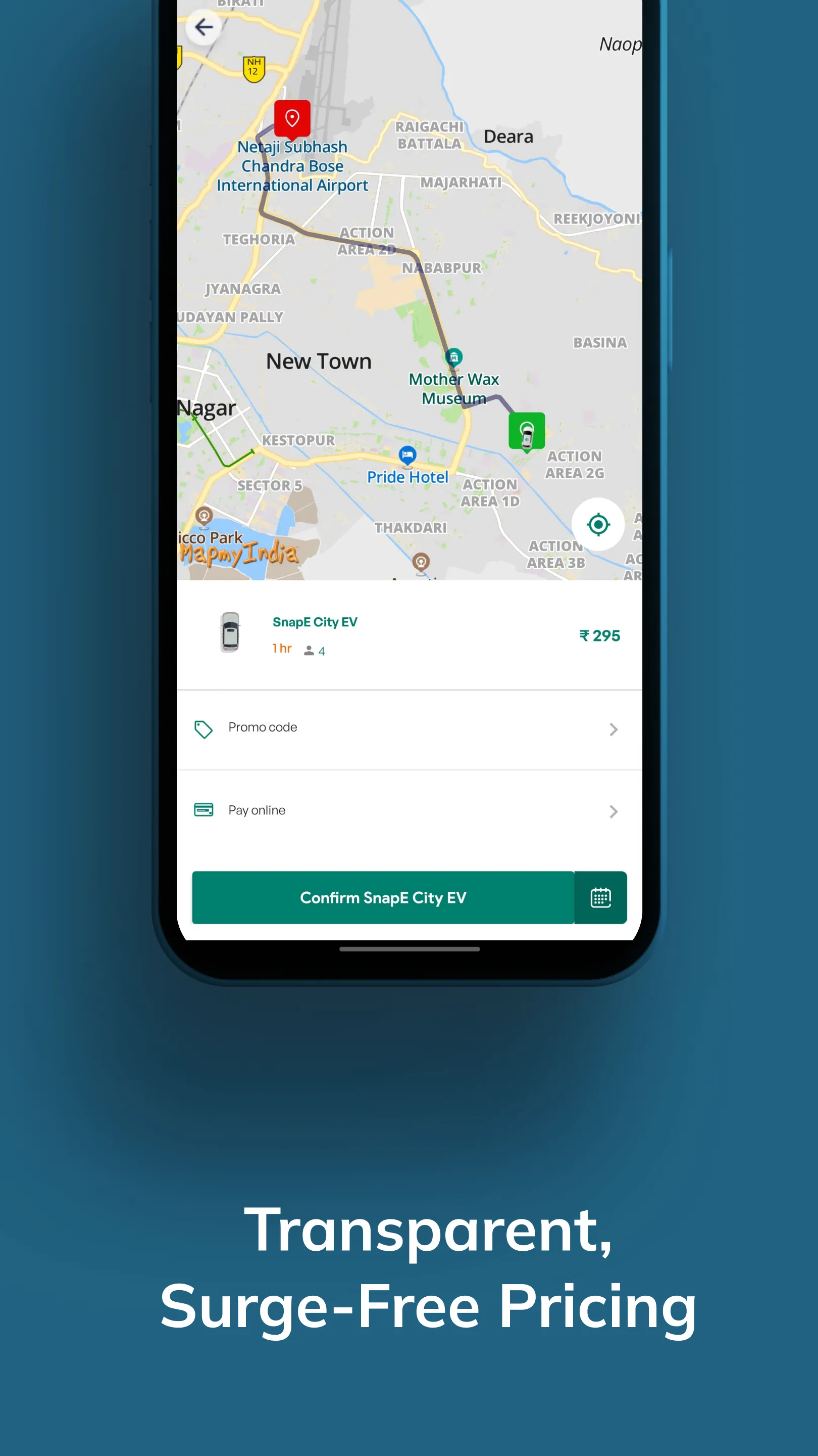 SnapE Cabs | Indus Appstore | Screenshot