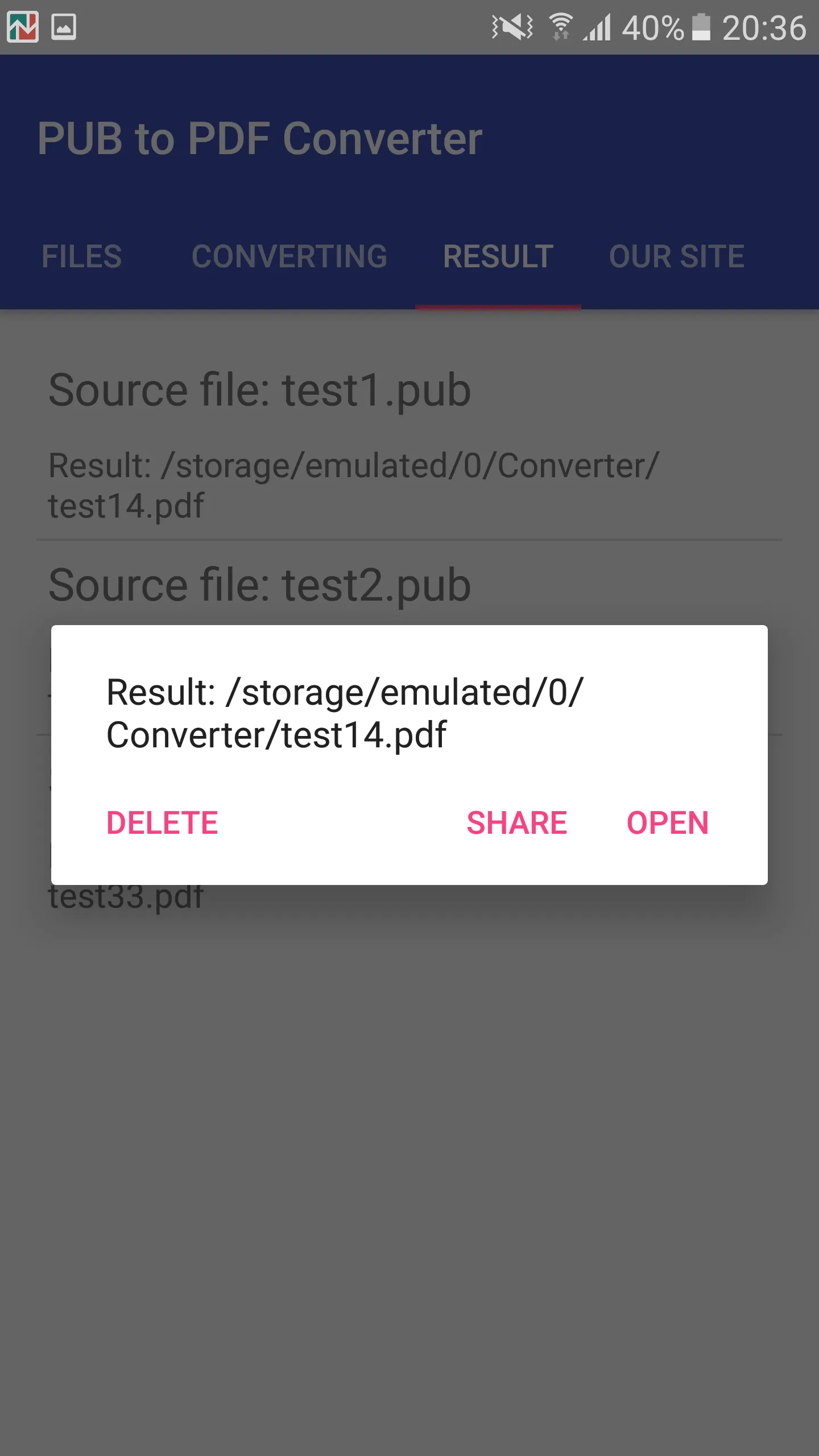 PUB to PDF Converter | Indus Appstore | Screenshot