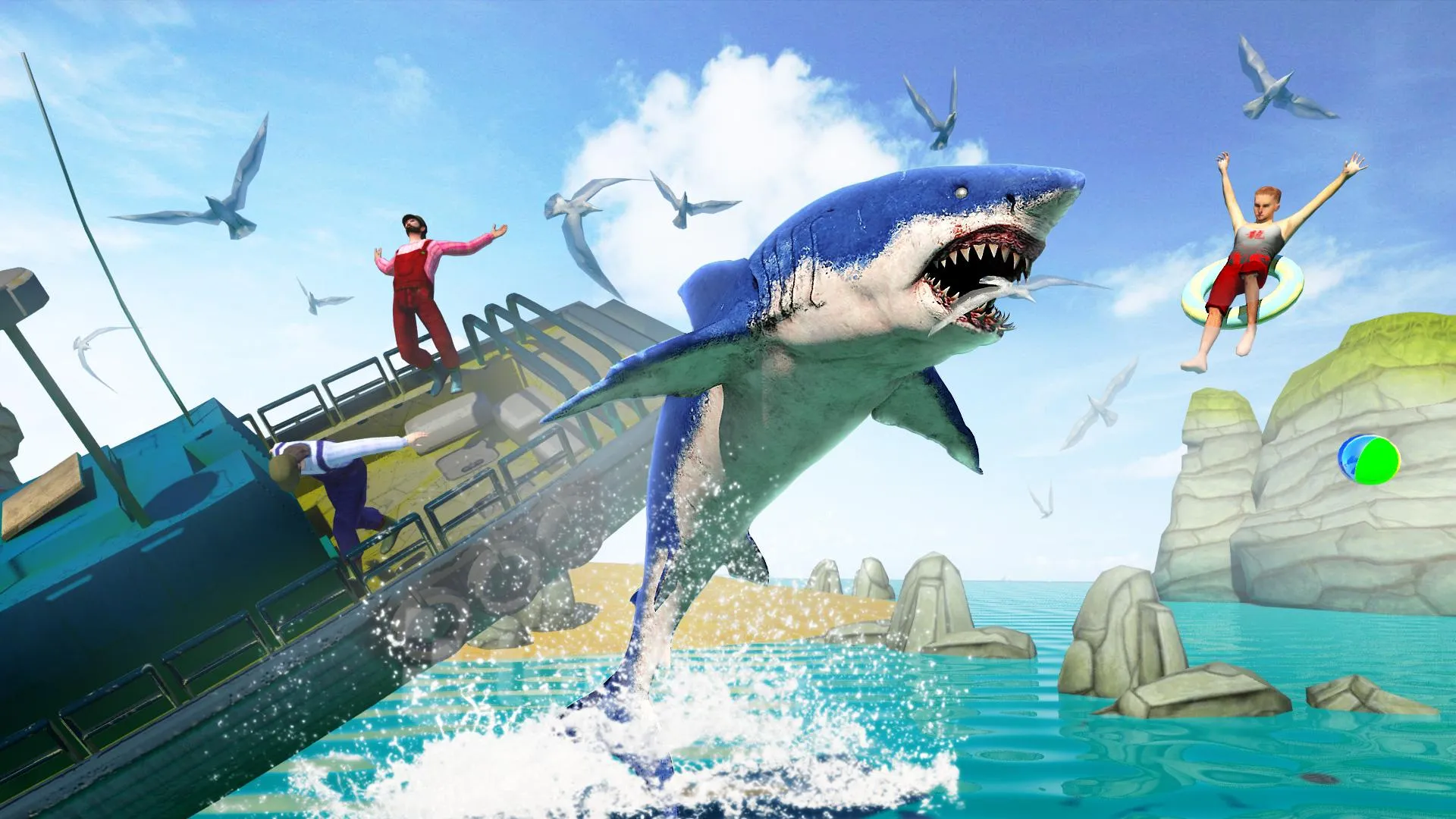 Shark Attack Sim: Hunting Game | Indus Appstore | Screenshot