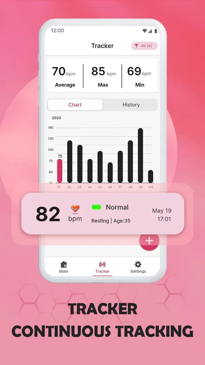Heart Rate Monitor App | Indus Appstore | Screenshot