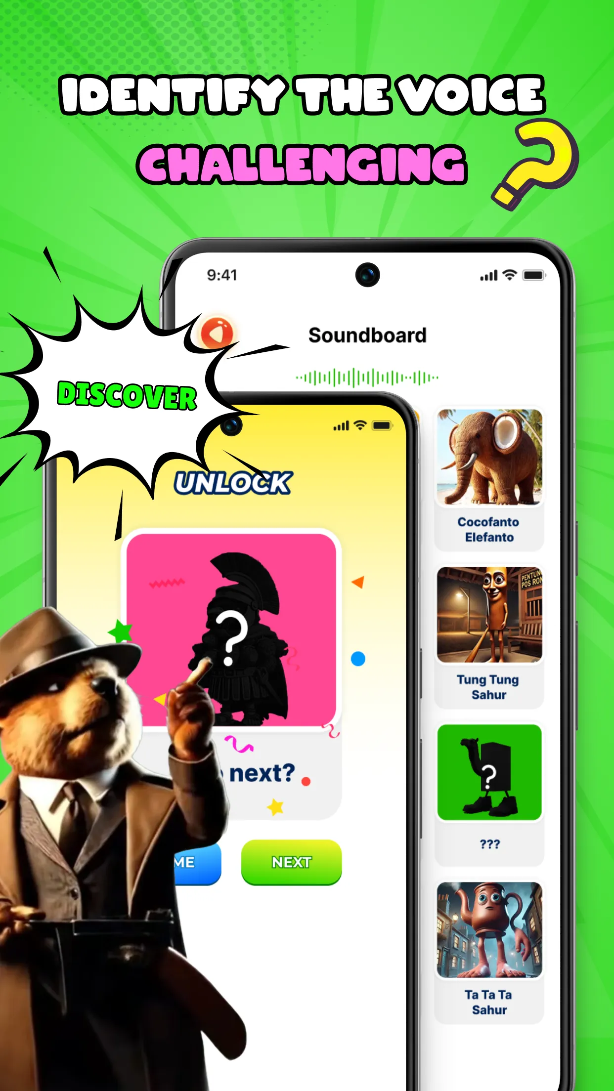 Italian Animal: Sound Quiz | Indus Appstore | Screenshot