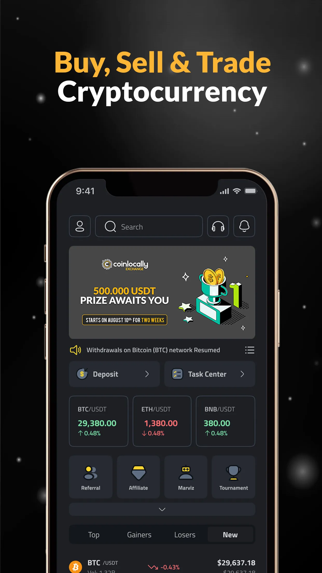 Coinlocally | Indus Appstore | Screenshot