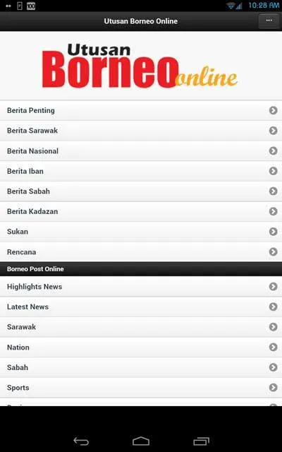 Utusan Borneo Online | Indus Appstore | Screenshot