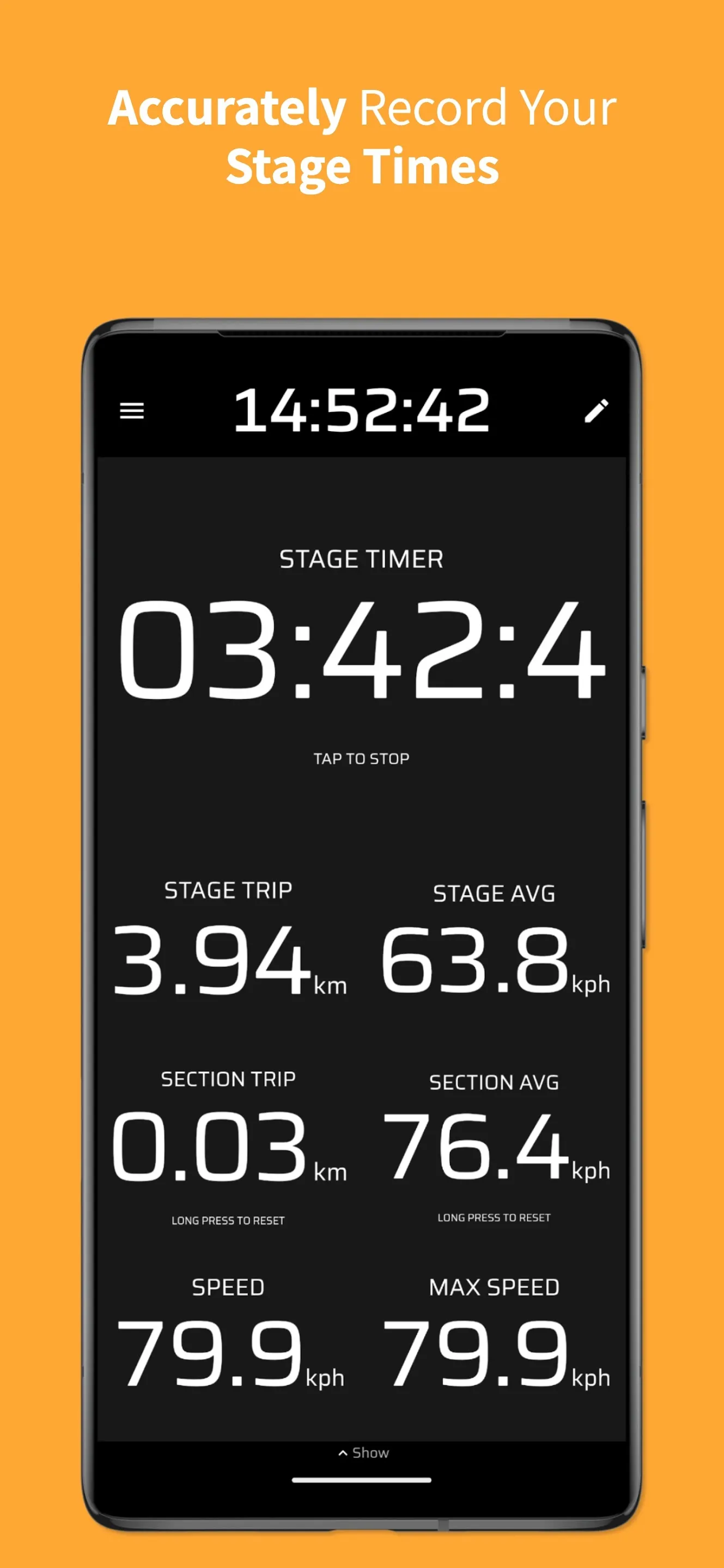 Rally Tripmeter | Indus Appstore | Screenshot