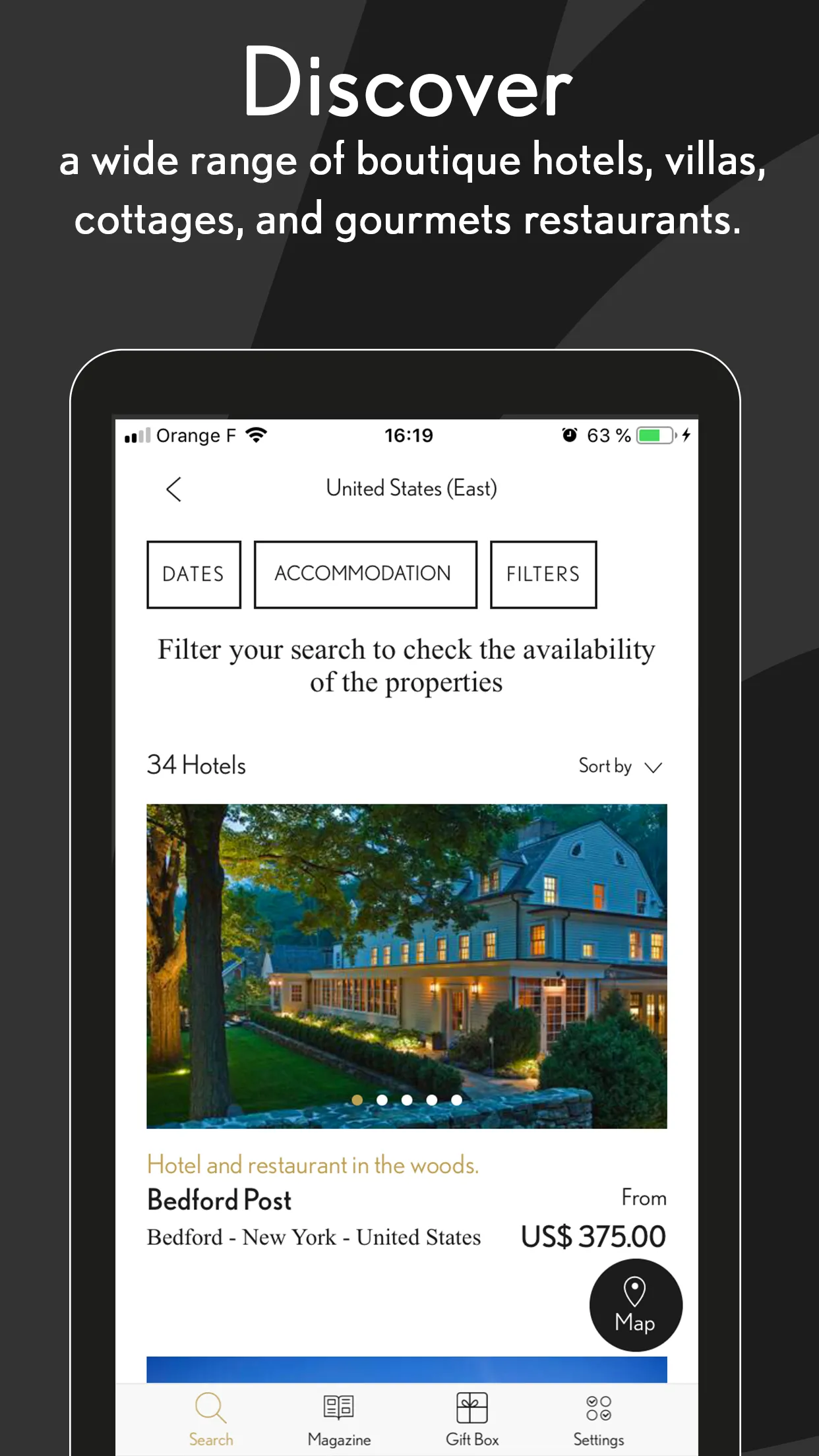 Relais et Châteaux | Indus Appstore | Screenshot