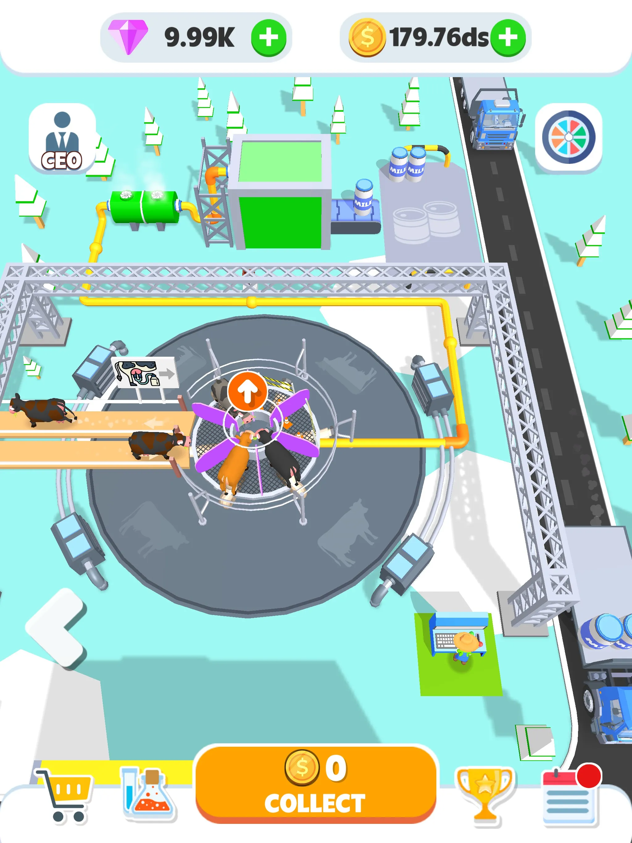 Fresh Milk Tycoon | Indus Appstore | Screenshot