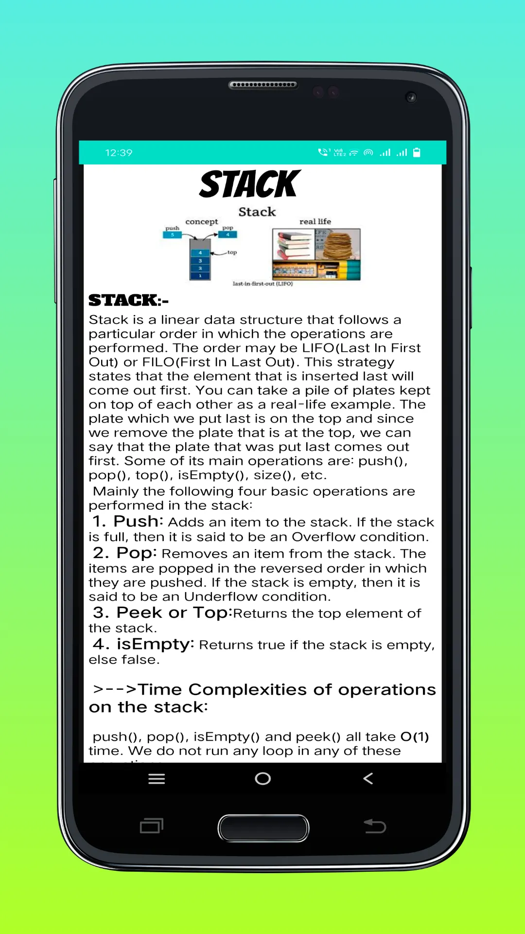 DATA STRUCTURES & ALGO - (DSA) | Indus Appstore | Screenshot