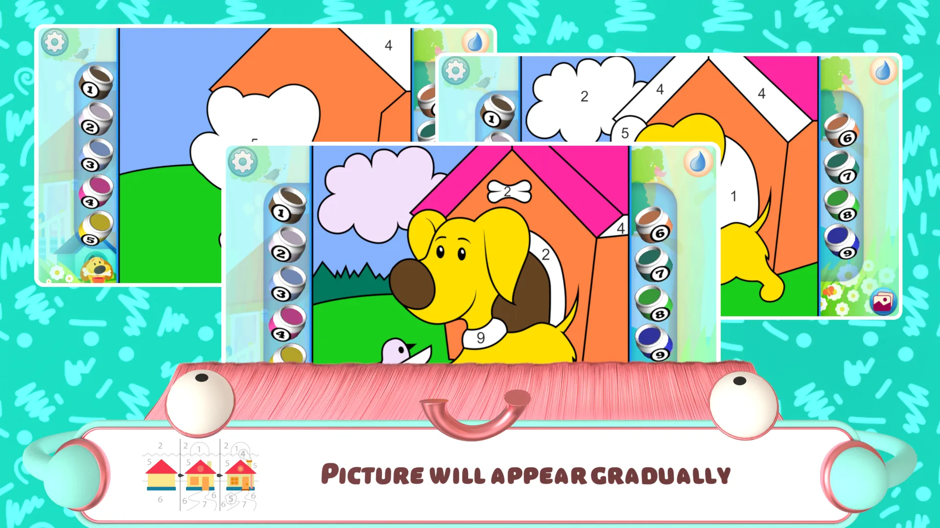 Puppy Dog Coloring Book | Indus Appstore | Screenshot