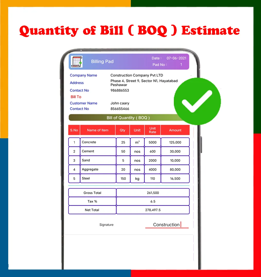 Billing Pad - Invoicing | Indus Appstore | Screenshot