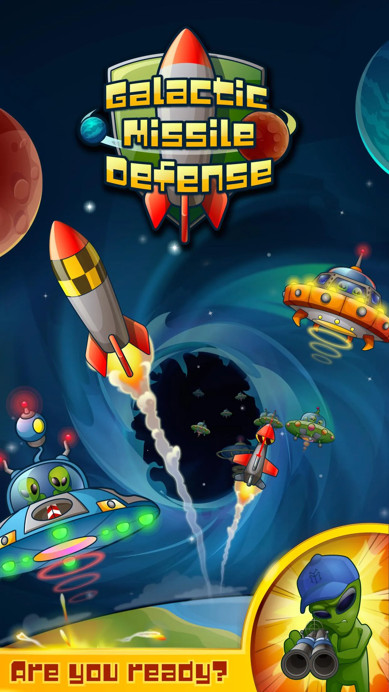 Galactic Missile Defense | Indus Appstore | Screenshot