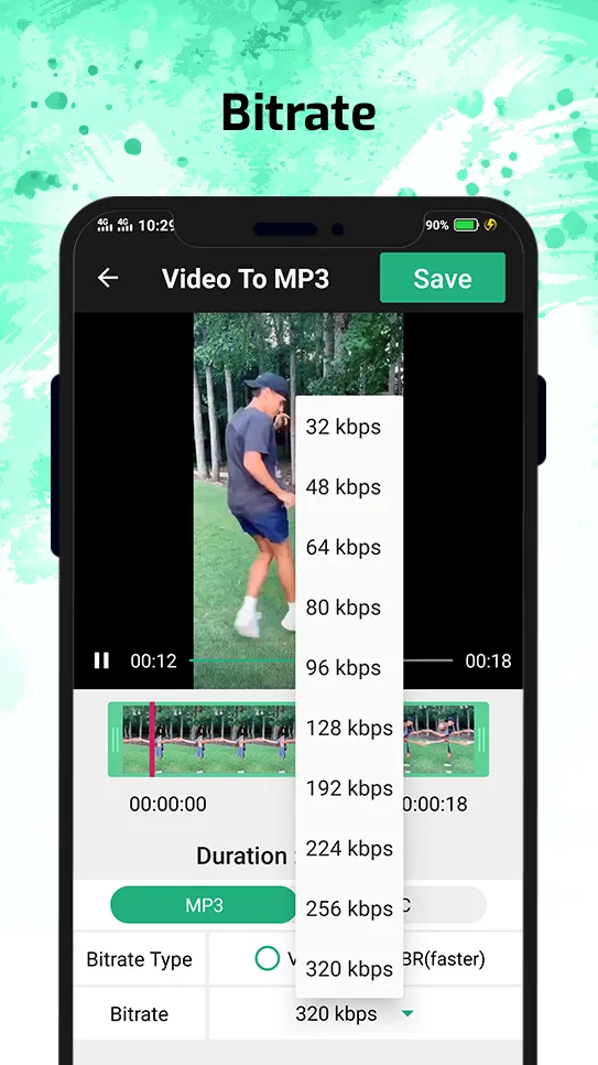 MP3 Video Converter MP4 to MP3 | Indus Appstore | Screenshot