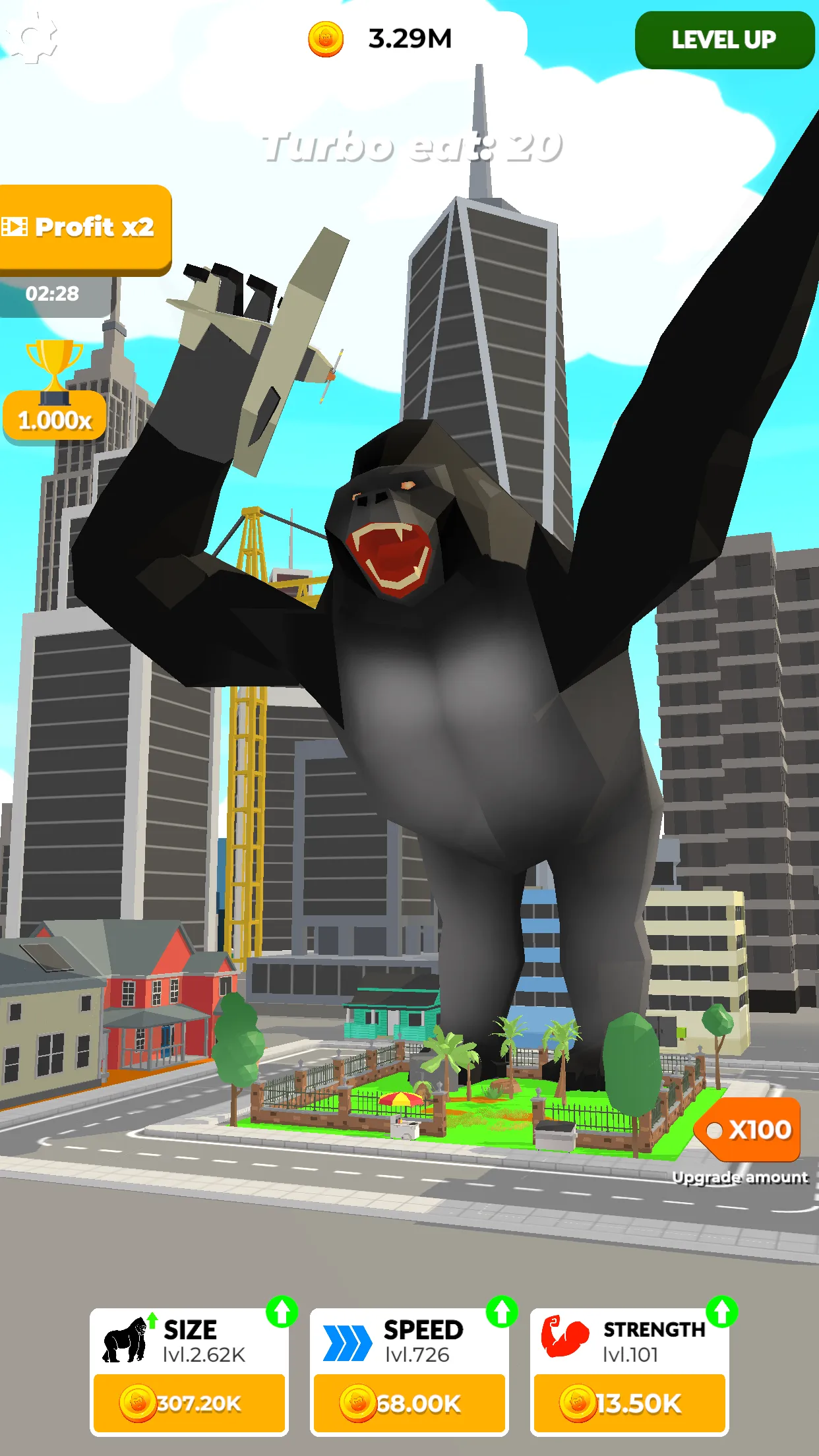 Idle Gorilla: Evolution Empire | Indus Appstore | Screenshot