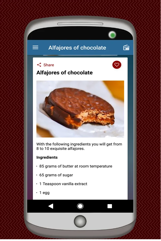 Dessert and Cake Recipes | Indus Appstore | Screenshot