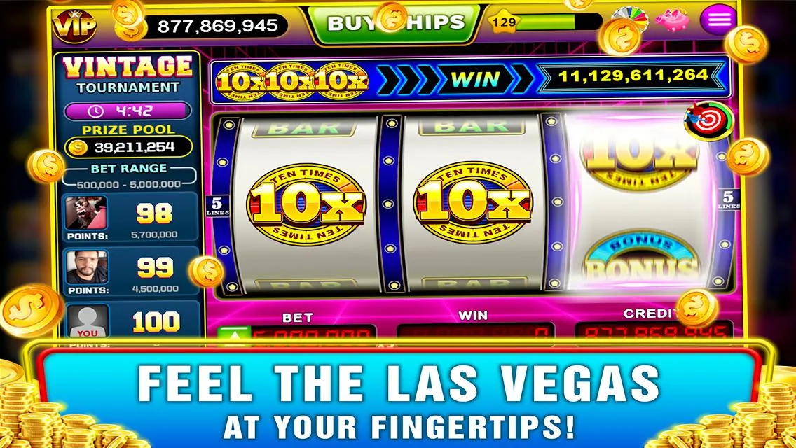 Vintage Slots Las Vegas! | Indus Appstore | Screenshot